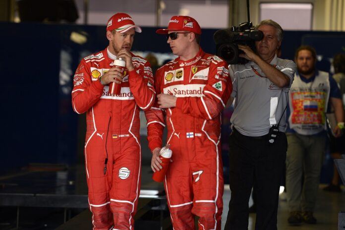 Vettel, Räikkönen