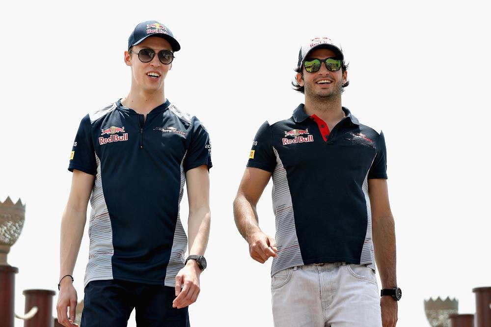Daniil Kvyat elárulta, Carlos Sainz-cal nem barátok