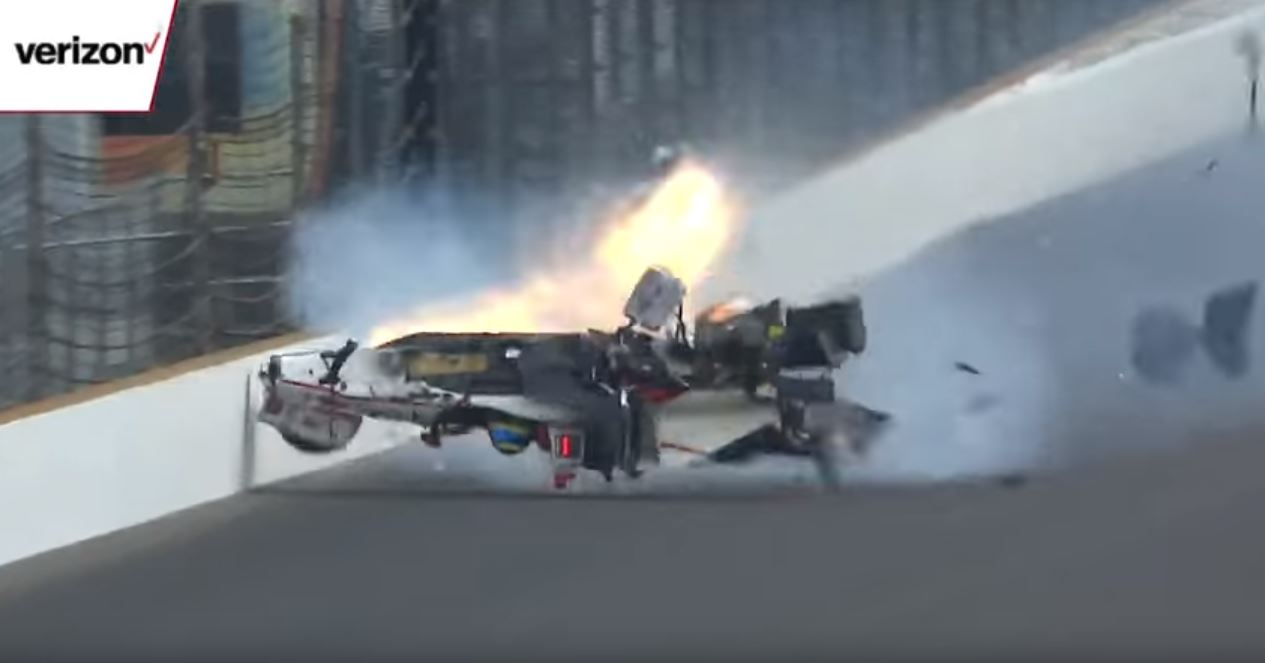 Bourdais mendence és csípőtörést szenvedett az Indy 500 időmérő edzésén