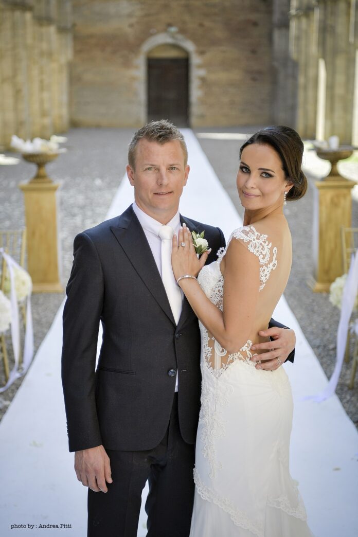 Minttu és Kimi Räikkönen