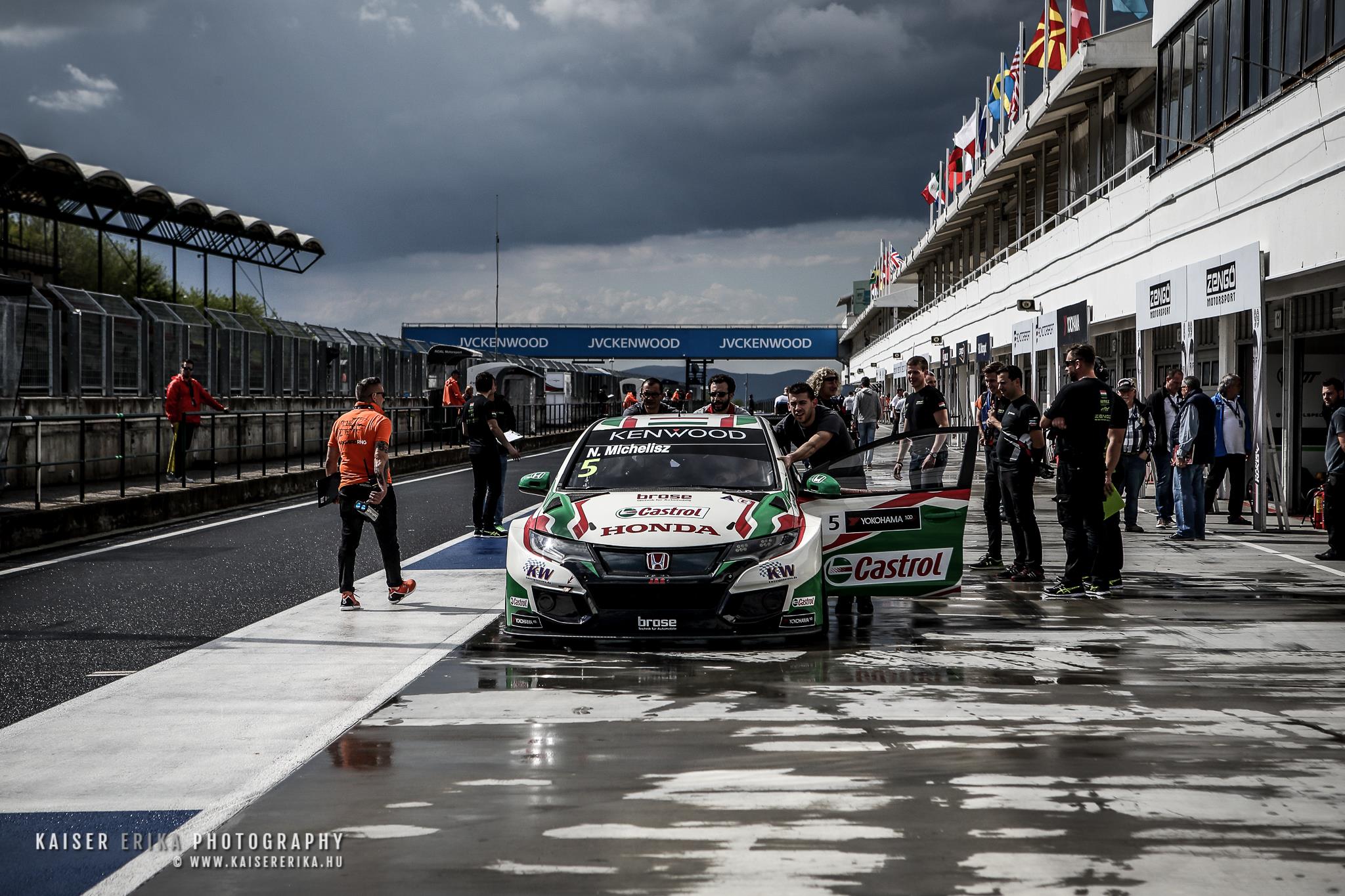 Michelisz negyedik a hungaroringi fő futamon