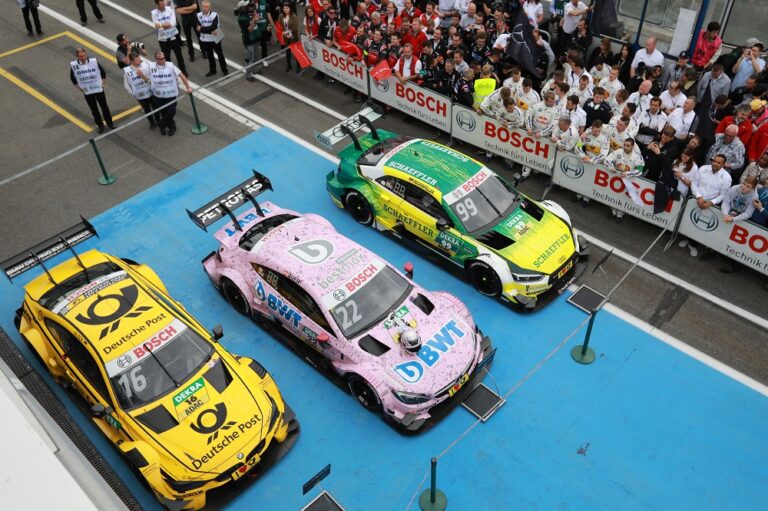 Lucas Auer, Timo Glock, Mike Rockenfeller