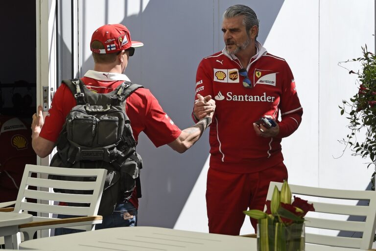 Kimi Räikkönen, Maurizio Arrivabene