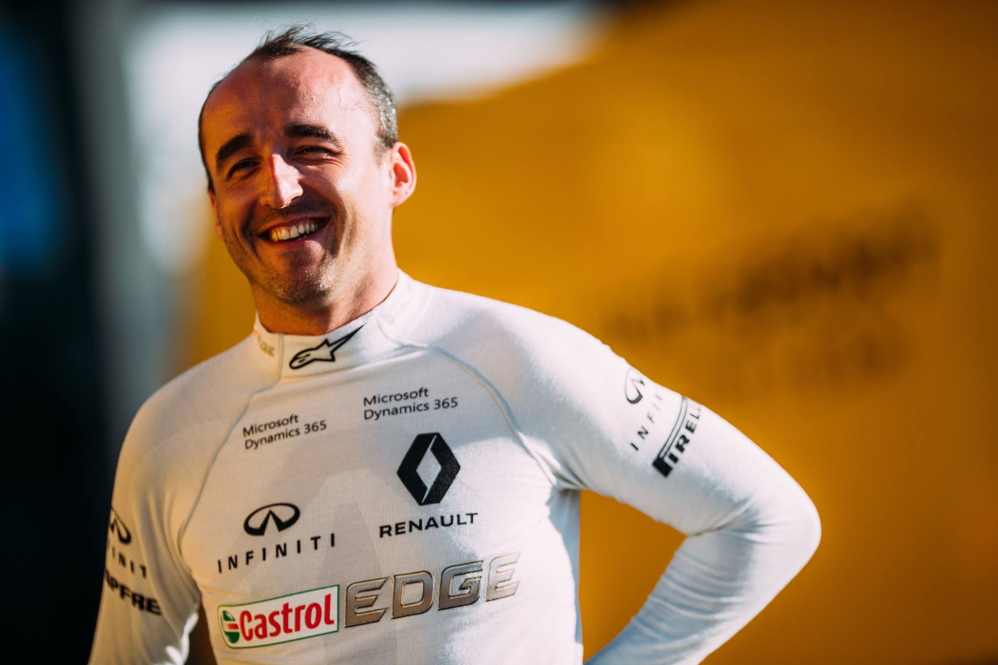 Kubica nagy mosollyal zárta F1-es tesztelését