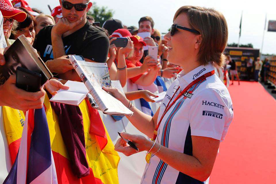 Claire Williams is kiáll Lance Stroll mellett