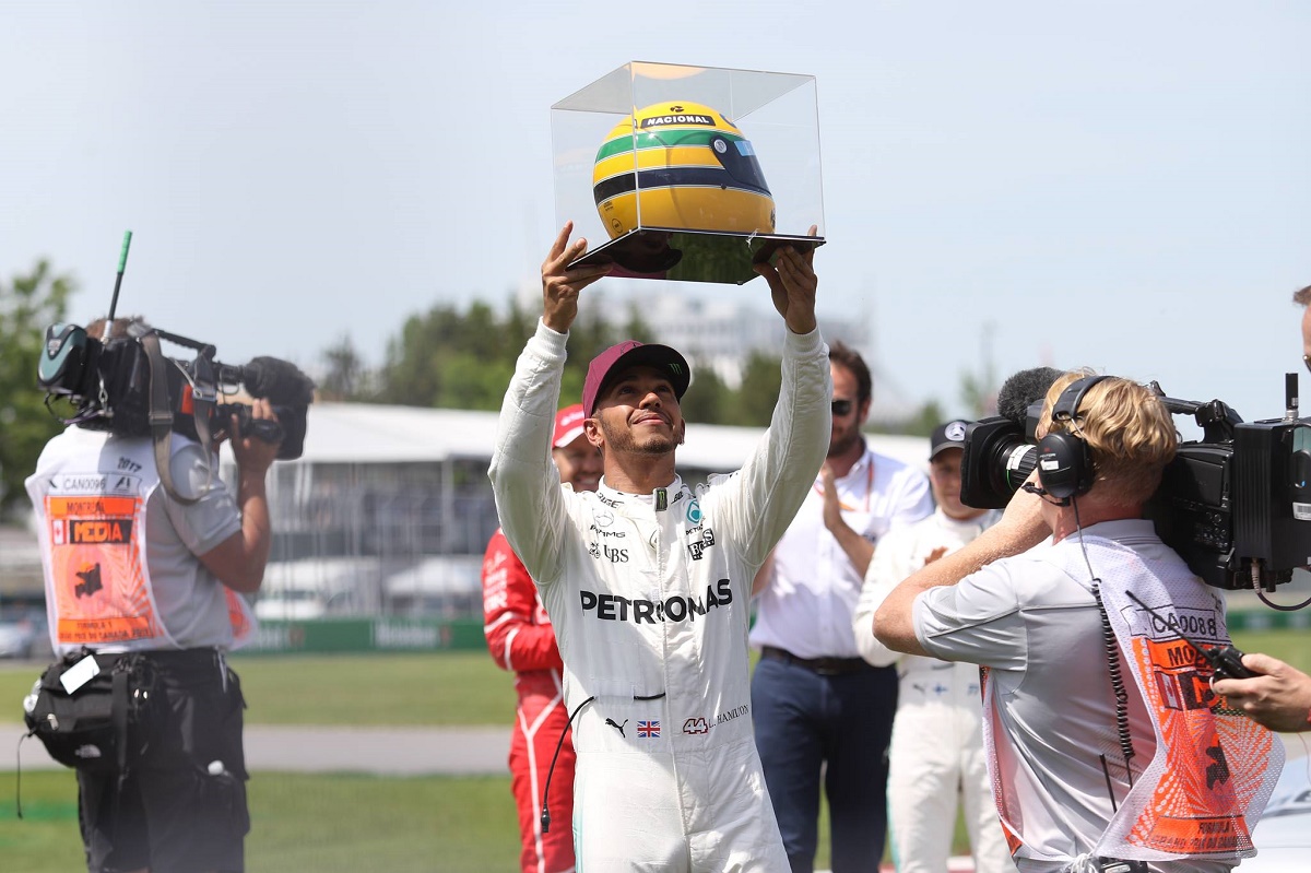 Hamilton, Senna sisak