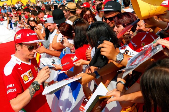 Magyar Nagydíj, Kimi Räikkönen, rajongók