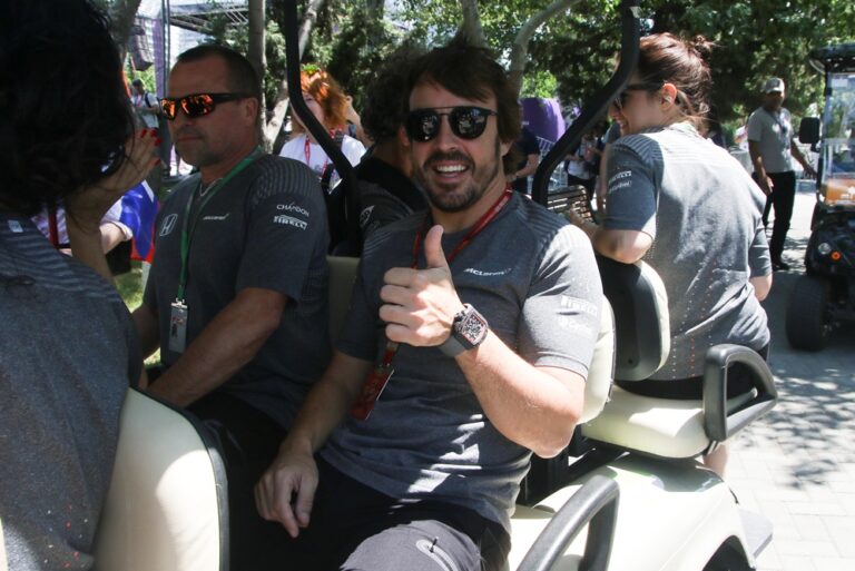 Alonso, Baku
