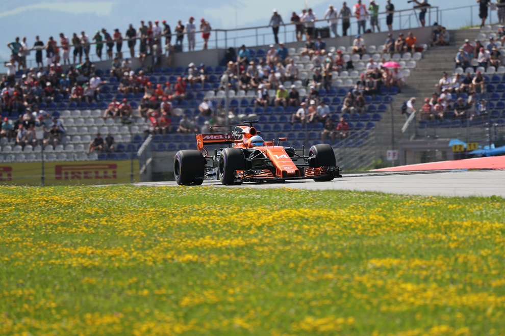 Alonso, McLaren, Red Bull Ring