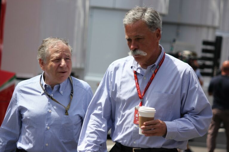 Chase Carey, Jean Todt, FIA, F1, versenyhelyszín