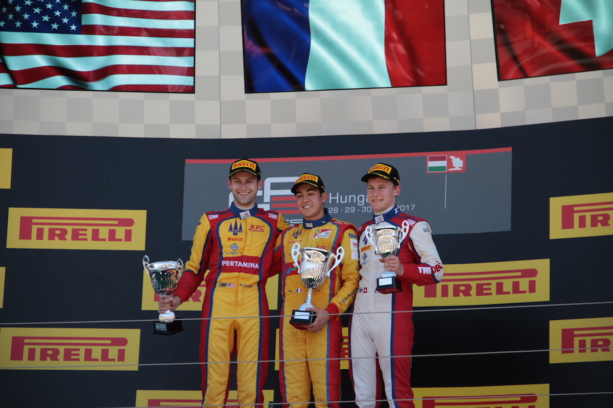 Alesi diadalmaskodott a GP3 sprintversenyén