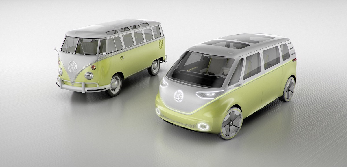 Bejelentették az I.D Buzz tanulmányutón alapuló VW Microbus gyártását