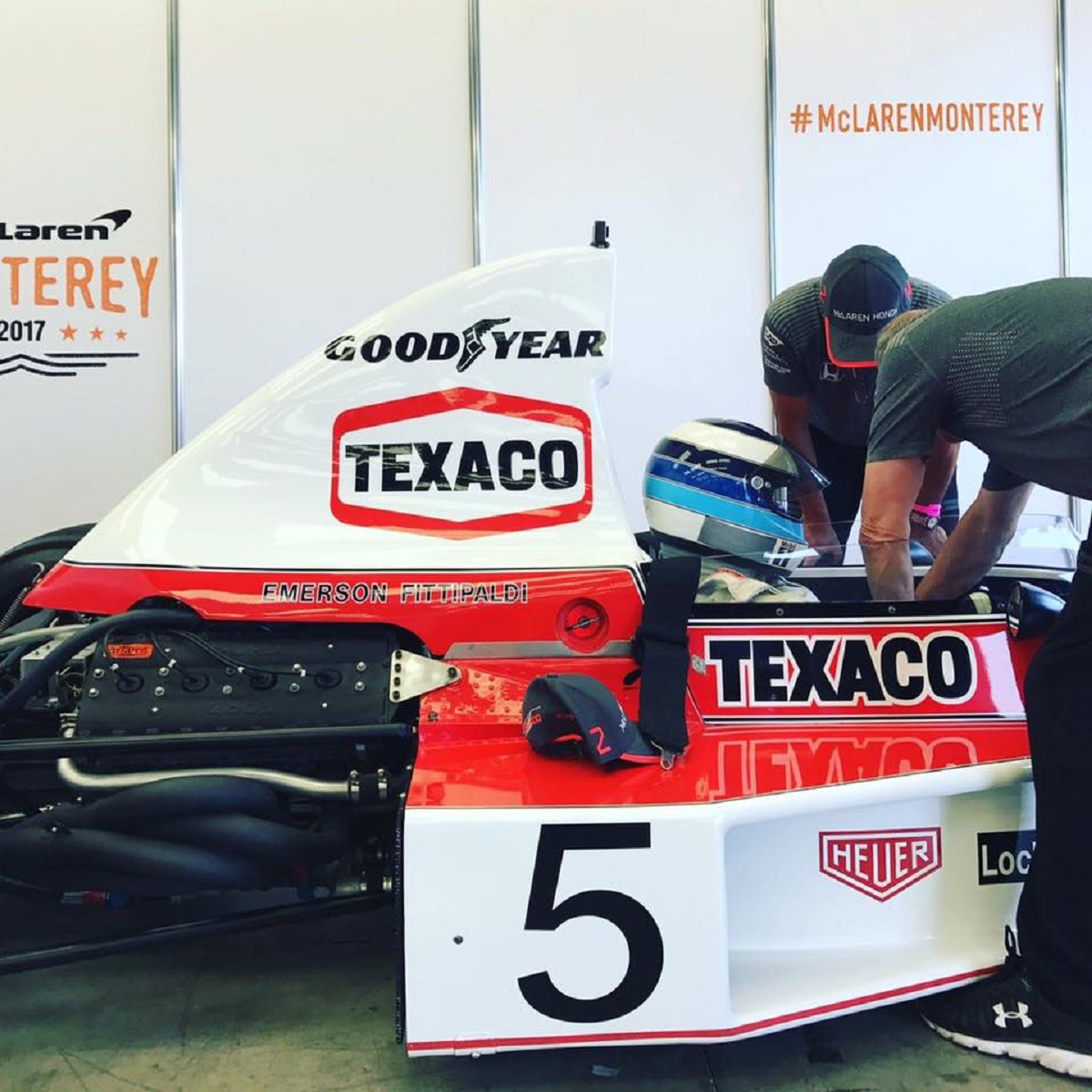 Häkkinen meghajtotta Fittipaldi McLarenjét