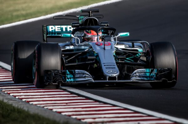 George Russell, Mercedes, Halo