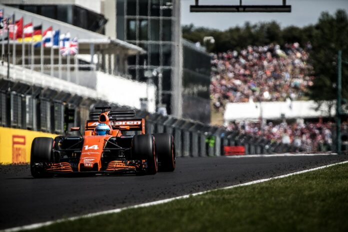 Alonso, McLaren, Hungaroring