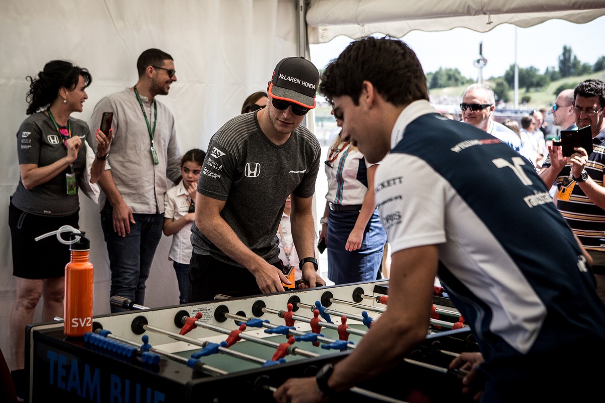Vandoorne, Stroll, csocsó, F1