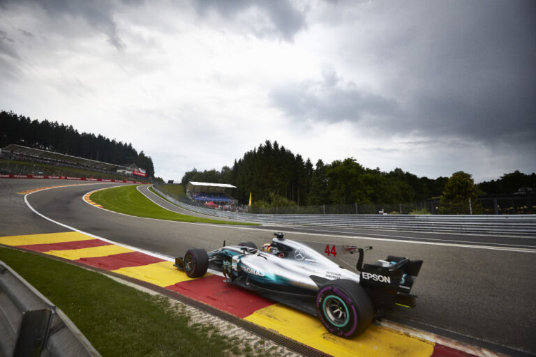 Hamilton, Mercedes, Spa