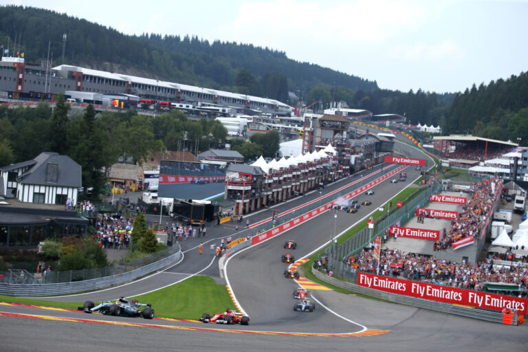 Mercedes, Ferrari, Spa