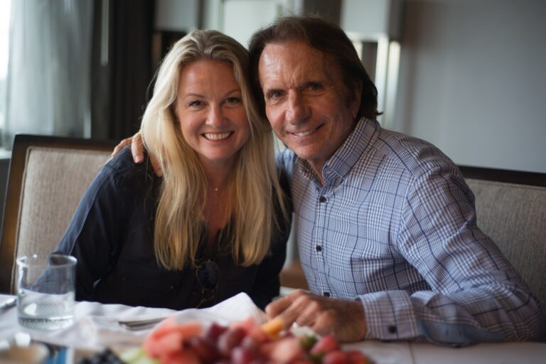 Ronnie Peterson lánya Nina Petterson és Emerson Fittipaldi