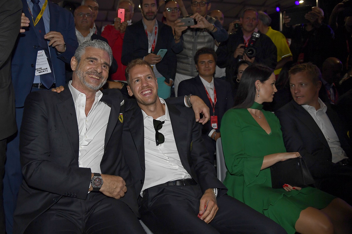 Vettel Arrivabenével szívesebben dolgozott a Ferrarinál, mint Binottoval