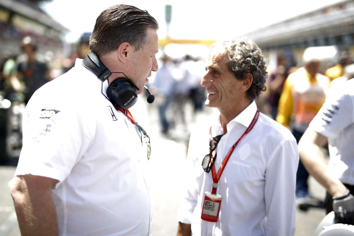 Brown, Prost, McLaren, Renault