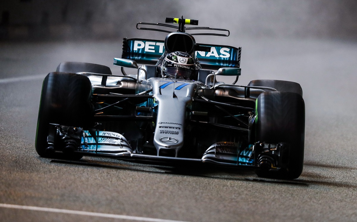 Bottas semmit nem ivott a verseny alatt, már nem látott tisztán