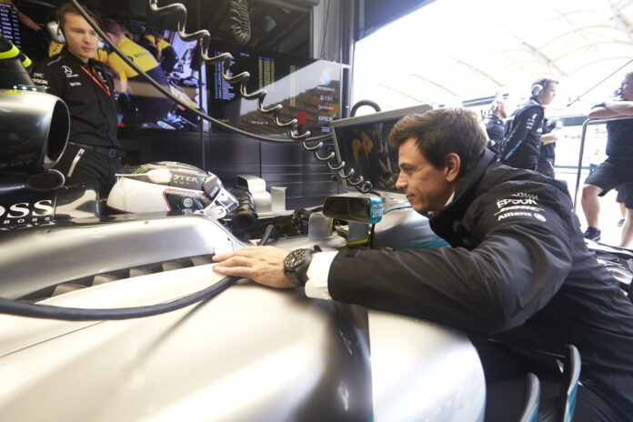 Wolff, Bottas, Mercedes