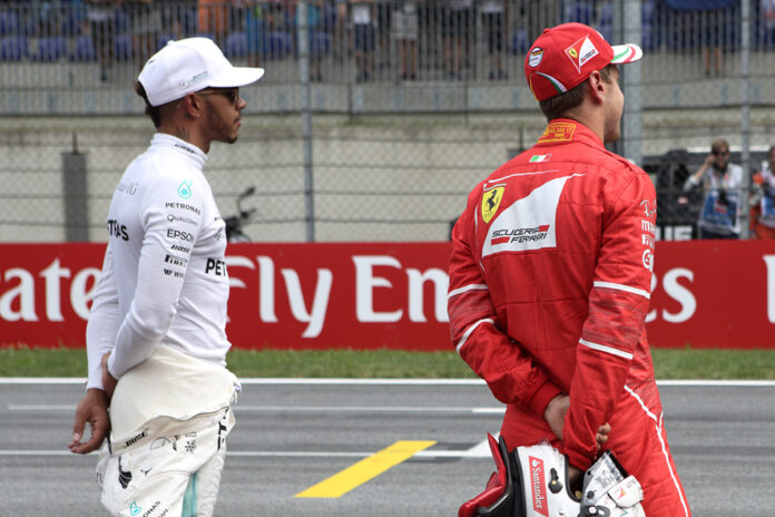 Hamilton, Vettel