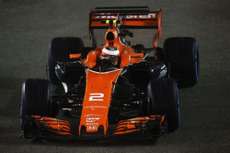 Vandoorne, McLaren, Szingapúr