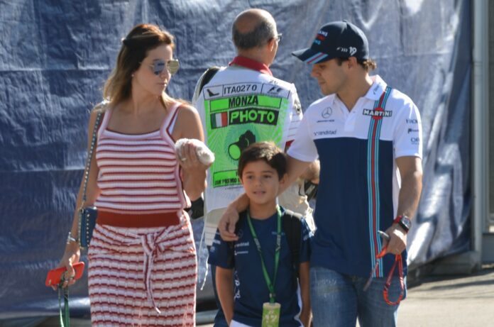 Felipe Massa, Rafaela Massa, Felipinho Massa