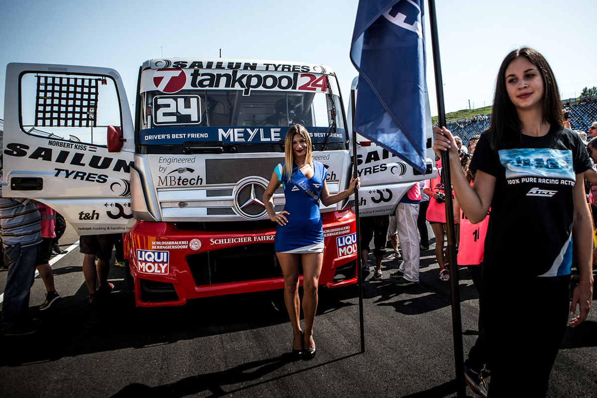 A Kamion Eb hungaroringi hétvégéje a pálya mellől