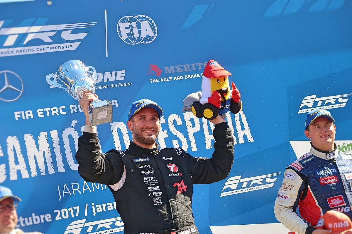 Kiss Norbi újra dobogón a 2017-es kamion Eb végén