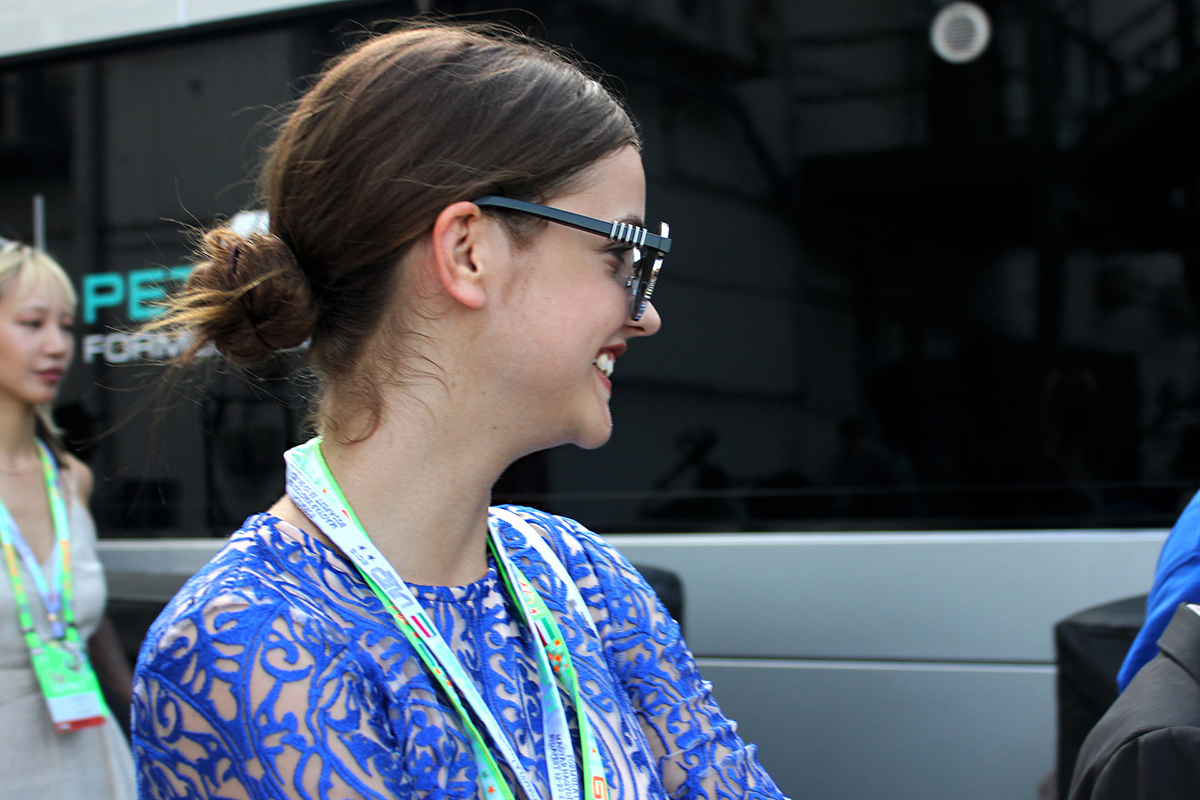 Palvin Barbi Instagramon örül Hamilton újabb bajnoki címének