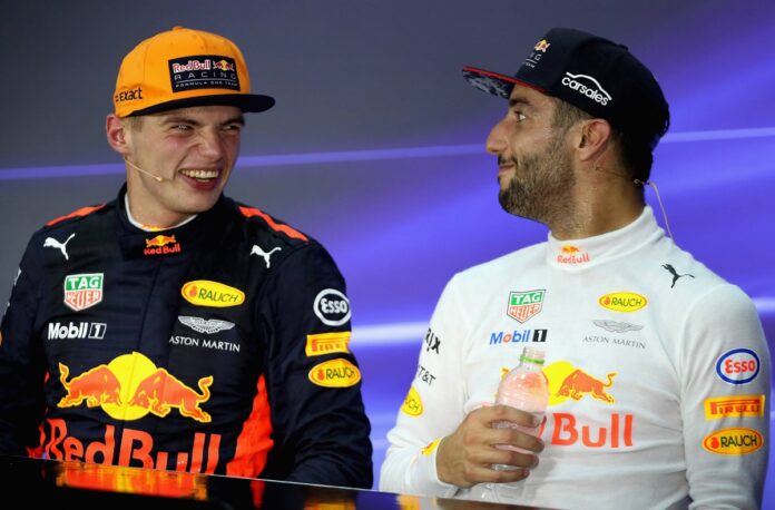 Verstappen, Ricciardo