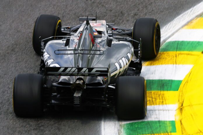 Romain Grosjean, Haas, Gunther Steiner