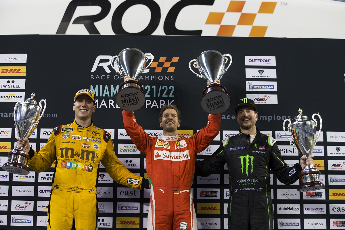 Vettel nem lesz ott a következő Race of Champions-ön!