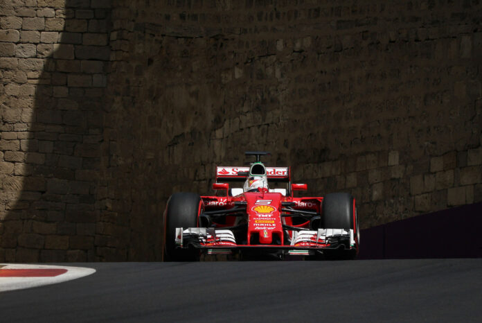 Vettel, Baku, baki, Ferrari