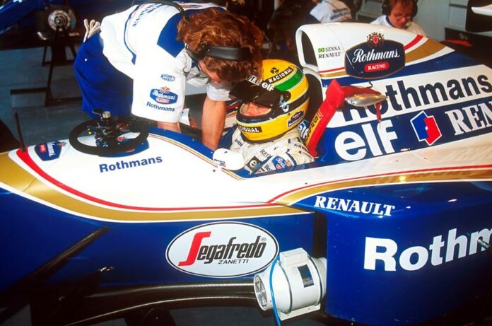 ayrton senna, williams