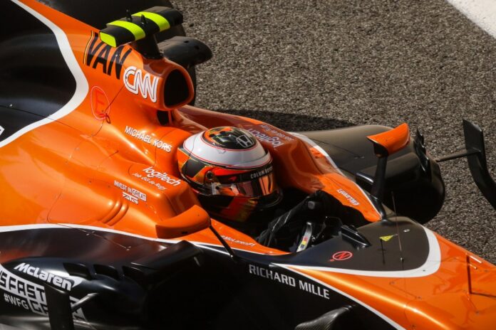 Vandoorne. McLaren