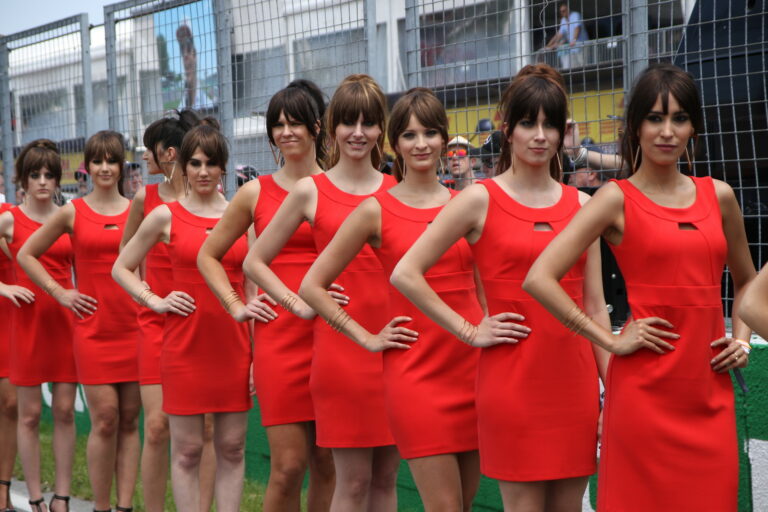 gridgirl, rajtrácslány