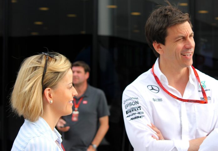 Susie Wolff, Toto Wolff