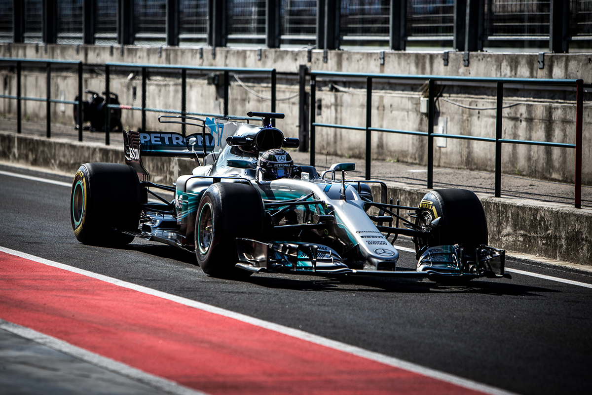 Az év versenyautója 2017-ben: a Mercedes W08