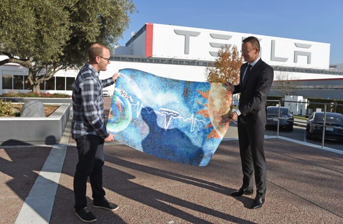 Szijjártó Péter, Tesla