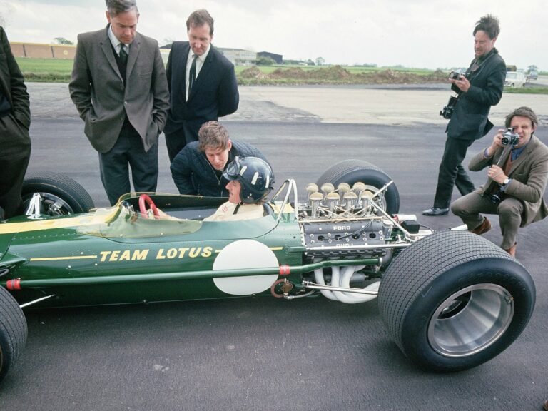 graham hill, lotus, ford