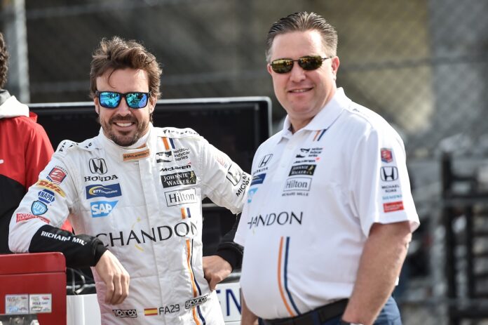 Fernando Alonso, Zak Brown
