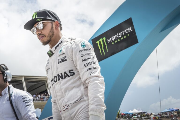 Lewis Hamilton, Monster Energy
