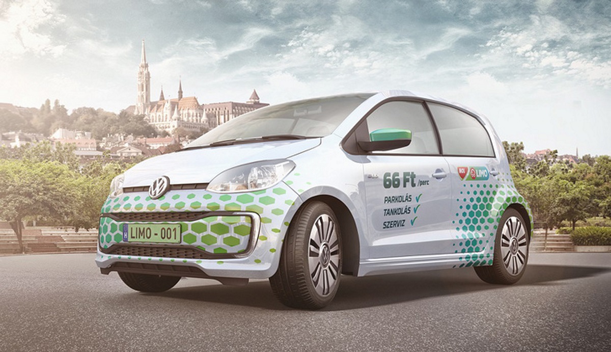 300 Volkswagen up!-al elindult a MOL Limo szolgáltatása