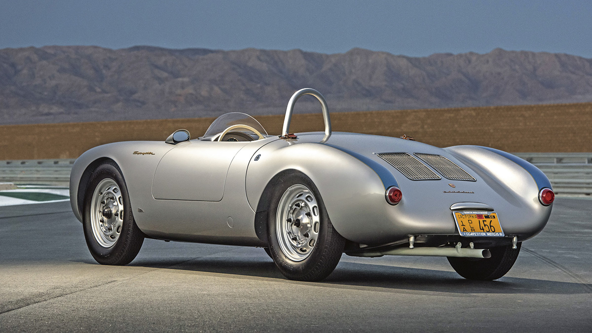 1955 Porsche 550 Spyder, síverseny