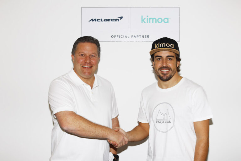 Fernando Alonso, Zak Brown, McLaren, racingline, Alonsóval
