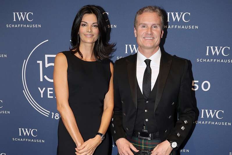 Coulthard egy 27 éves svéd modellre cserélte feleségét
